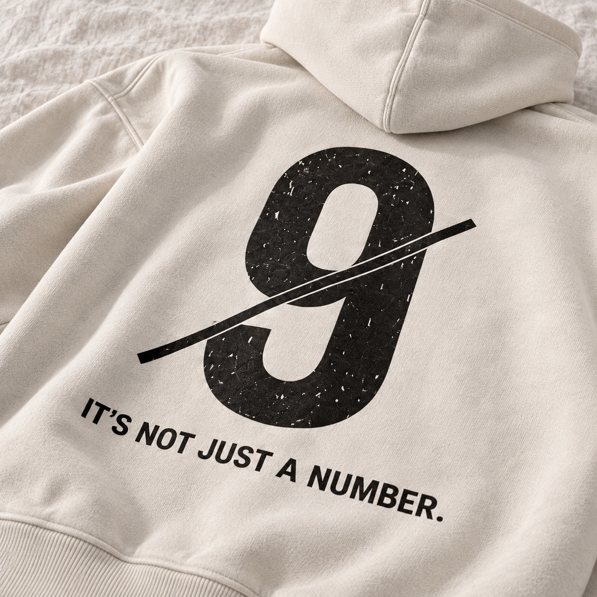 THE FINISHER — Washed Oversized Hoodie