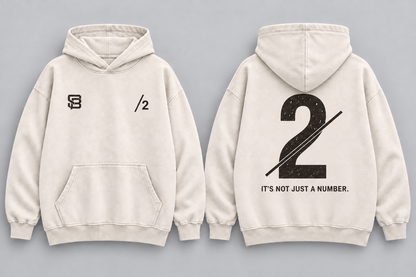 HOLD THE LINE — Washed Oversized Hoodie