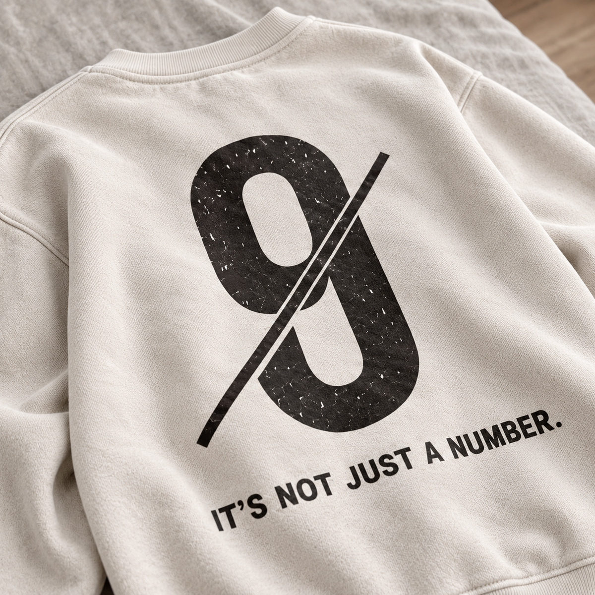THE FINISHER — Washed Oversized Crewneck