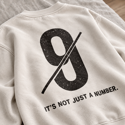 THE FINISHER — Washed Oversized Crewneck
