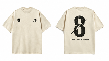 Not Just a Number #8 — Washed Oversized Tee