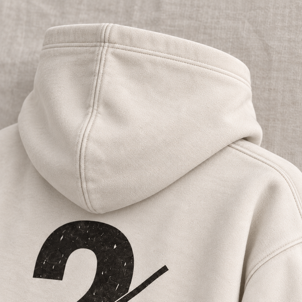 HOLD THE LINE — Washed Oversized Hoodie