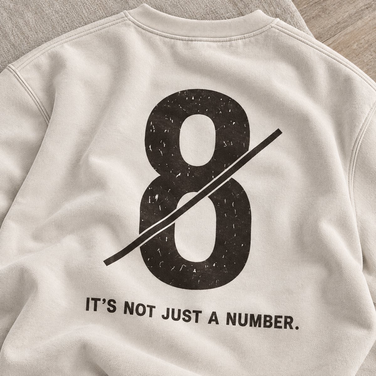 CONTROL THE GAME — Washed Oversized Crewneck