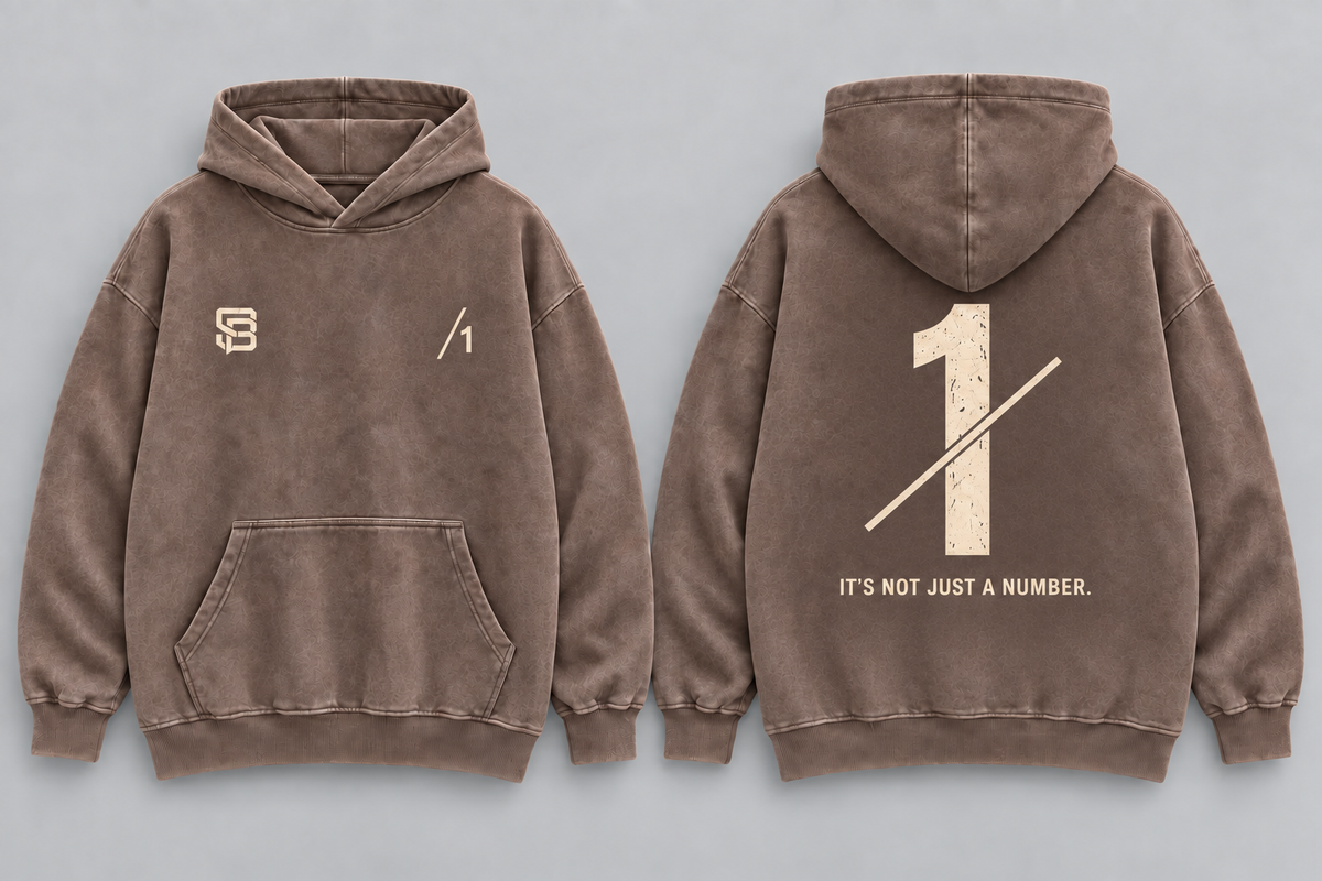 FIRST CHOICE — Washed Oversized Hoodie
