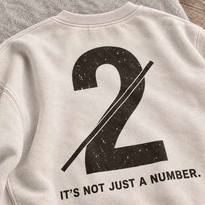 RIGHT HAND — Washed Oversized Crewneck