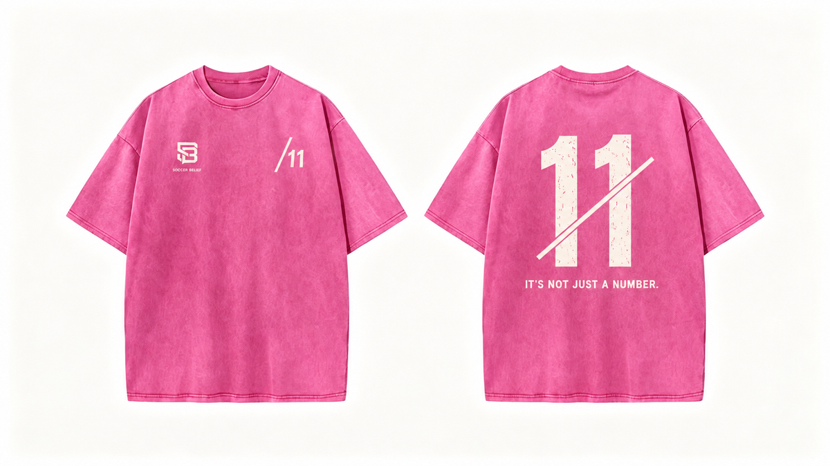Not Just a Number #11 — Washed Oversized Tee