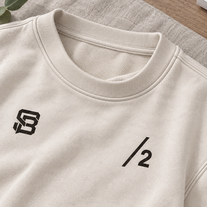 RIGHT HAND — Washed Oversized Crewneck