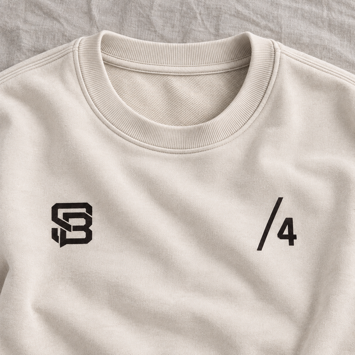THE BACK LINE — Washed Oversized Crewneck